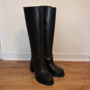 Ann Demeulemeester Black Donna Boots NWOT